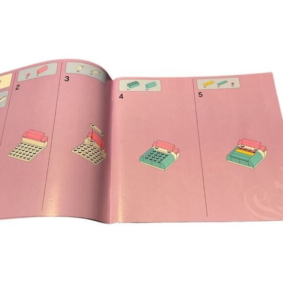 LEGO ONLY MANUAL Book (#2) # 3315 Friends Olivia's House Brand - Picture 2 of 9